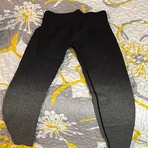 Black and Gray Leggings